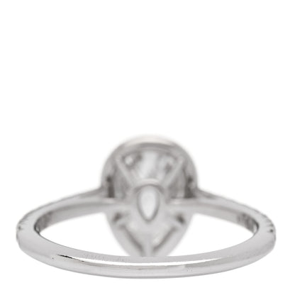 Tiffany Platinum Diamond 1.05ct Soleste Pear Cut Ring 52 6 4 of 7