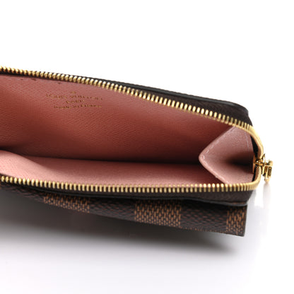 Louis Vuitton Damier Ebene Recto Verso Card Holder Rose Ballerine 5 of 8