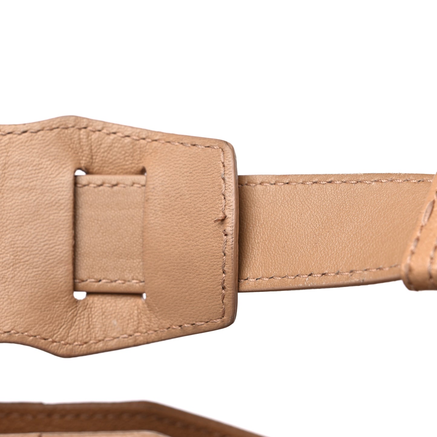 Chevre Gold Metallic Edge Hardware Velo Tomette