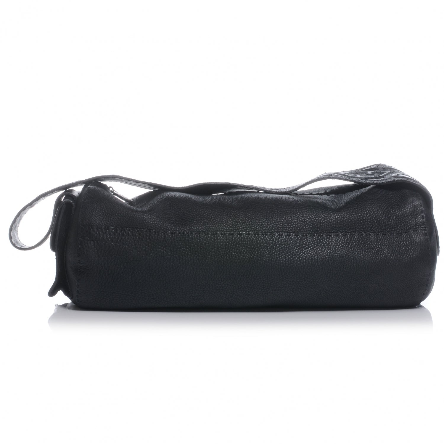Fendi Calfskin Romano Selleria Sling Bag Black 1 of 6