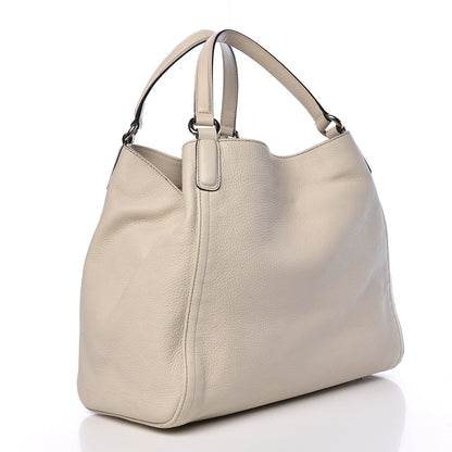 Gucci Pebbled Calfskin Medium Soho Shoulder Bag Off White 3 of 15