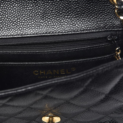 Chanel Caviar Quilted Mini Square Flap Black 8 of 8