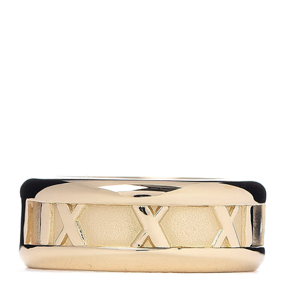 Tiffany 18K Yellow Gold 7mm Atlas Band Ring 49 4.75 1 of 5