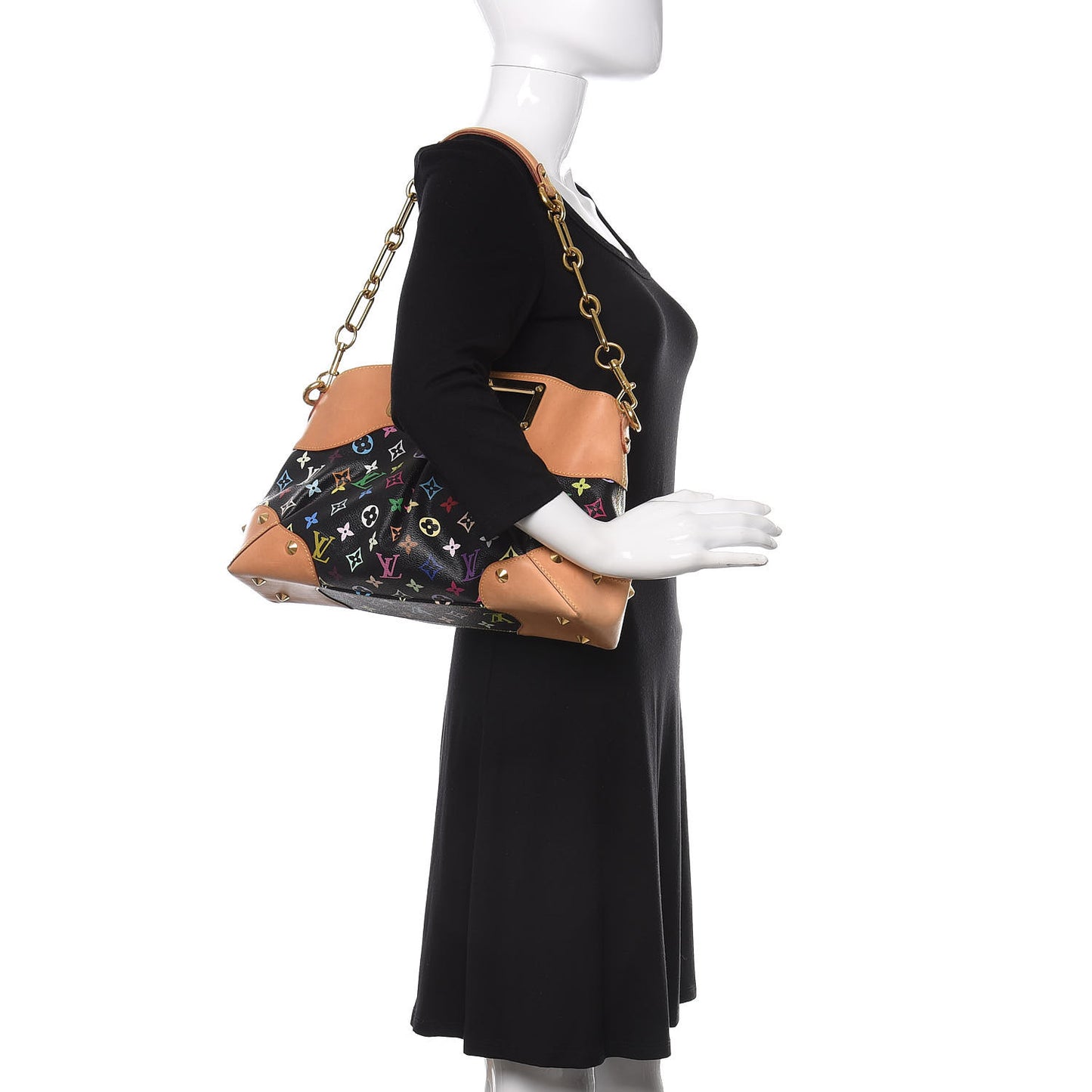 Monogram Multicolor Judy MM Black