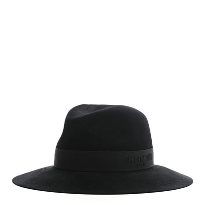 Christian Dior Felt Dior Hat 58 Black 1 of 9