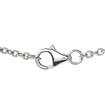 Cartier 18K White Gold Interlocking LOVE Necklace 5 of 8