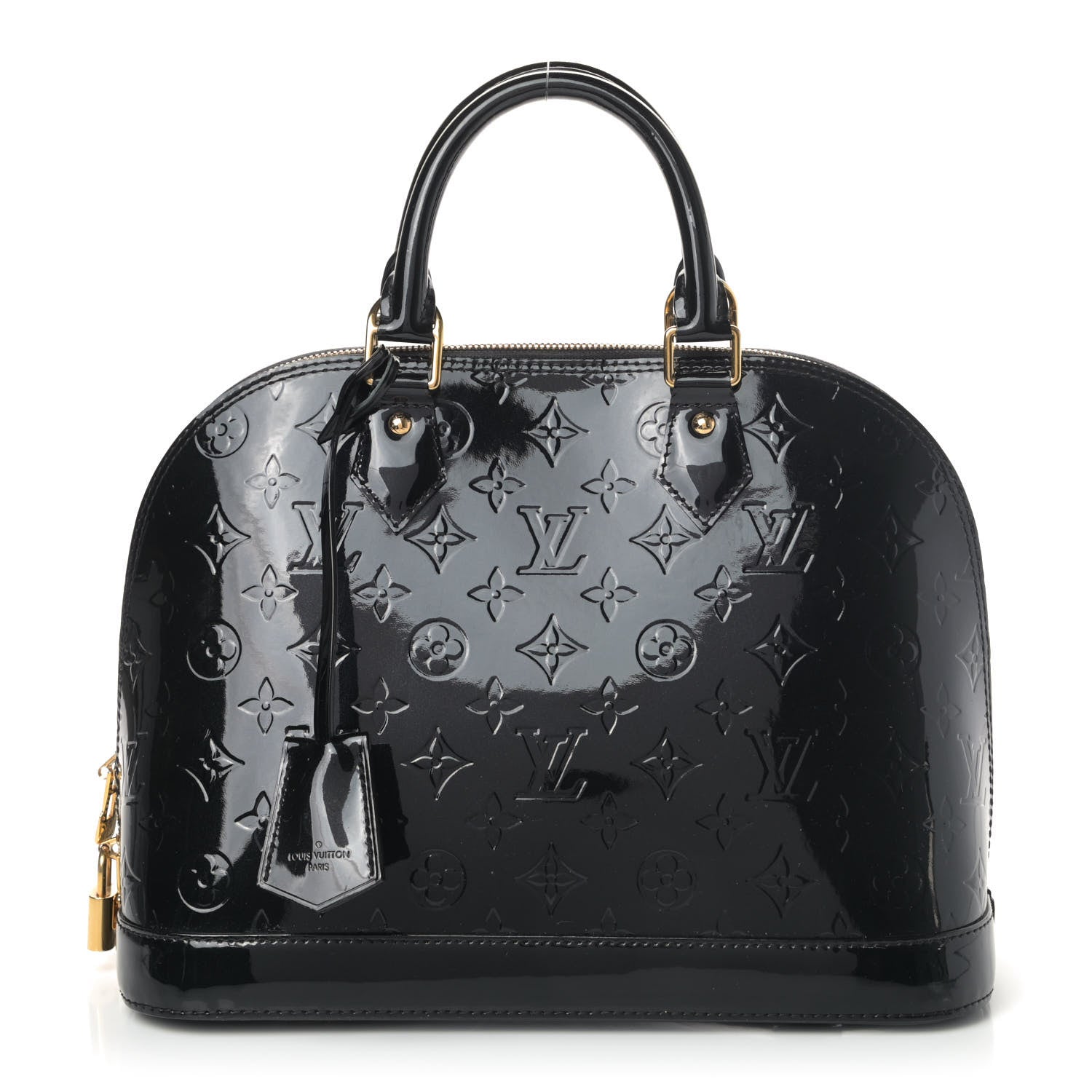 Louis Vuitton Vernis Alma PM Noir Magnetique 1 of 5