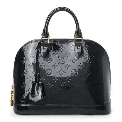 Louis Vuitton Vernis Alma PM Noir Magnetique 1 of 5