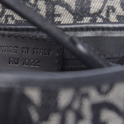 Christian Dior Monogram Double Saddle Bag Black 7 of 10