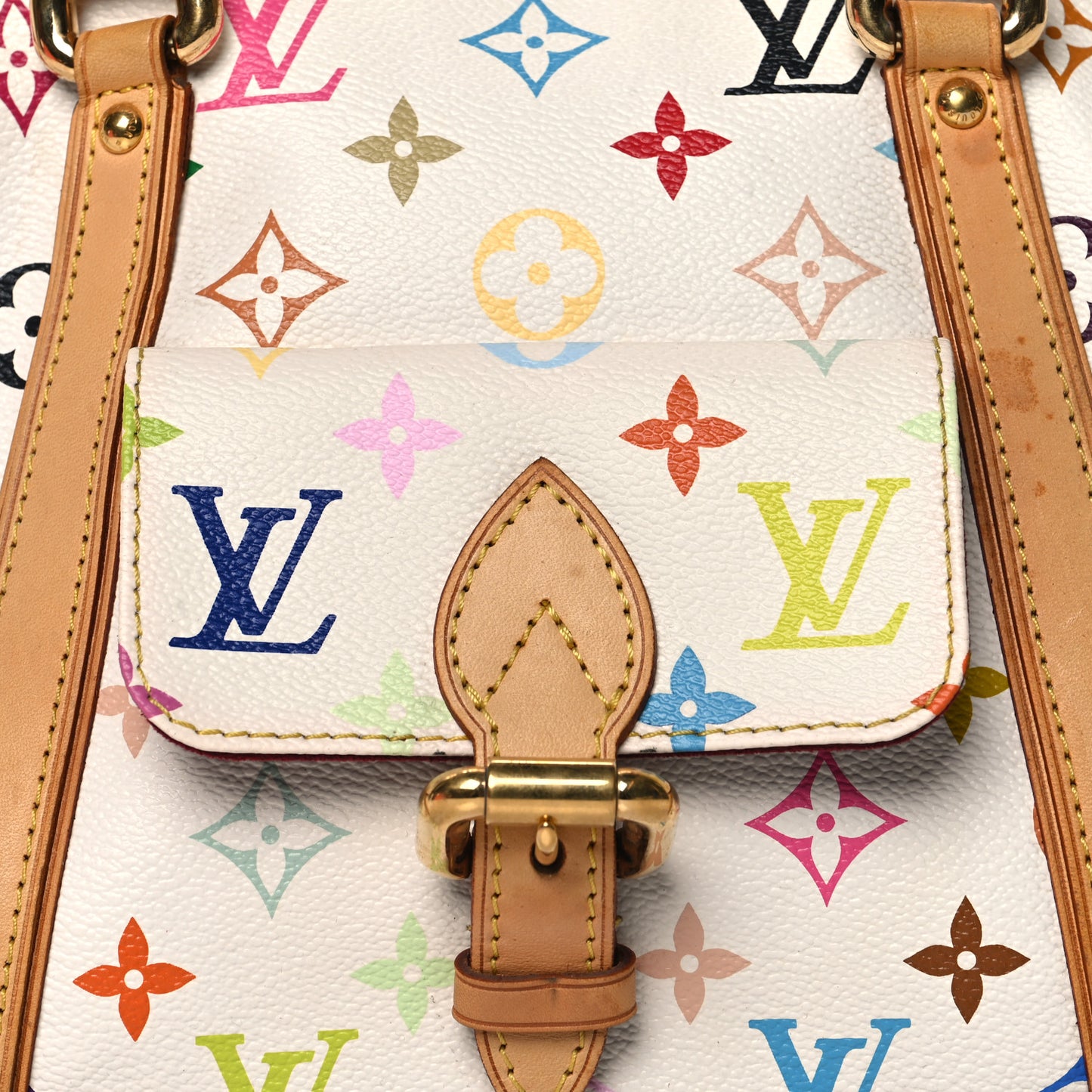 Monogram Multicolor Priscilla White