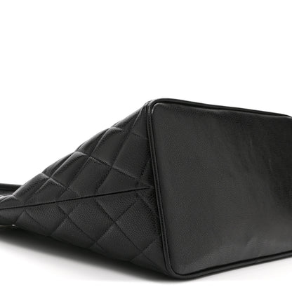Chanel Caviar Quilted Medallion Tote Black 9 of 10