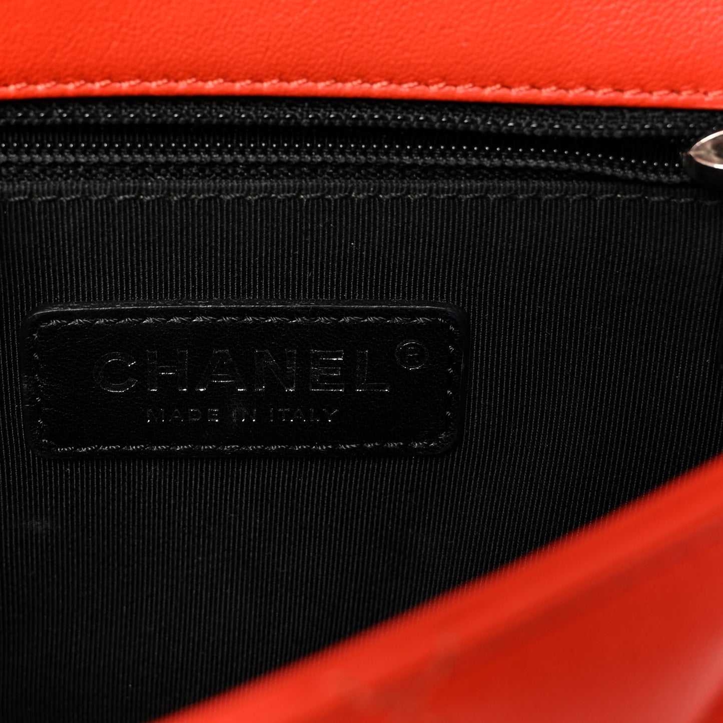 Lambskin Plexiglass Quilted Small Cuba Color Flap Red Multicolor