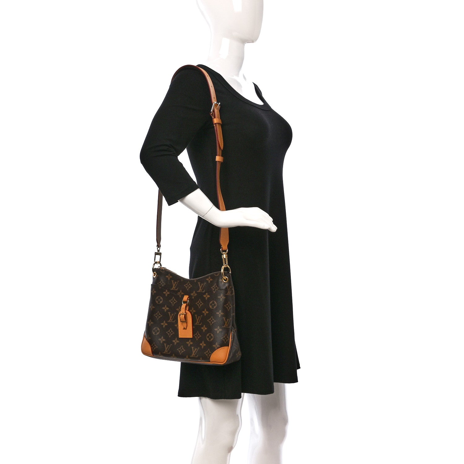 Louis Vuitton Monogram Odeon PM Natural 2 of 8