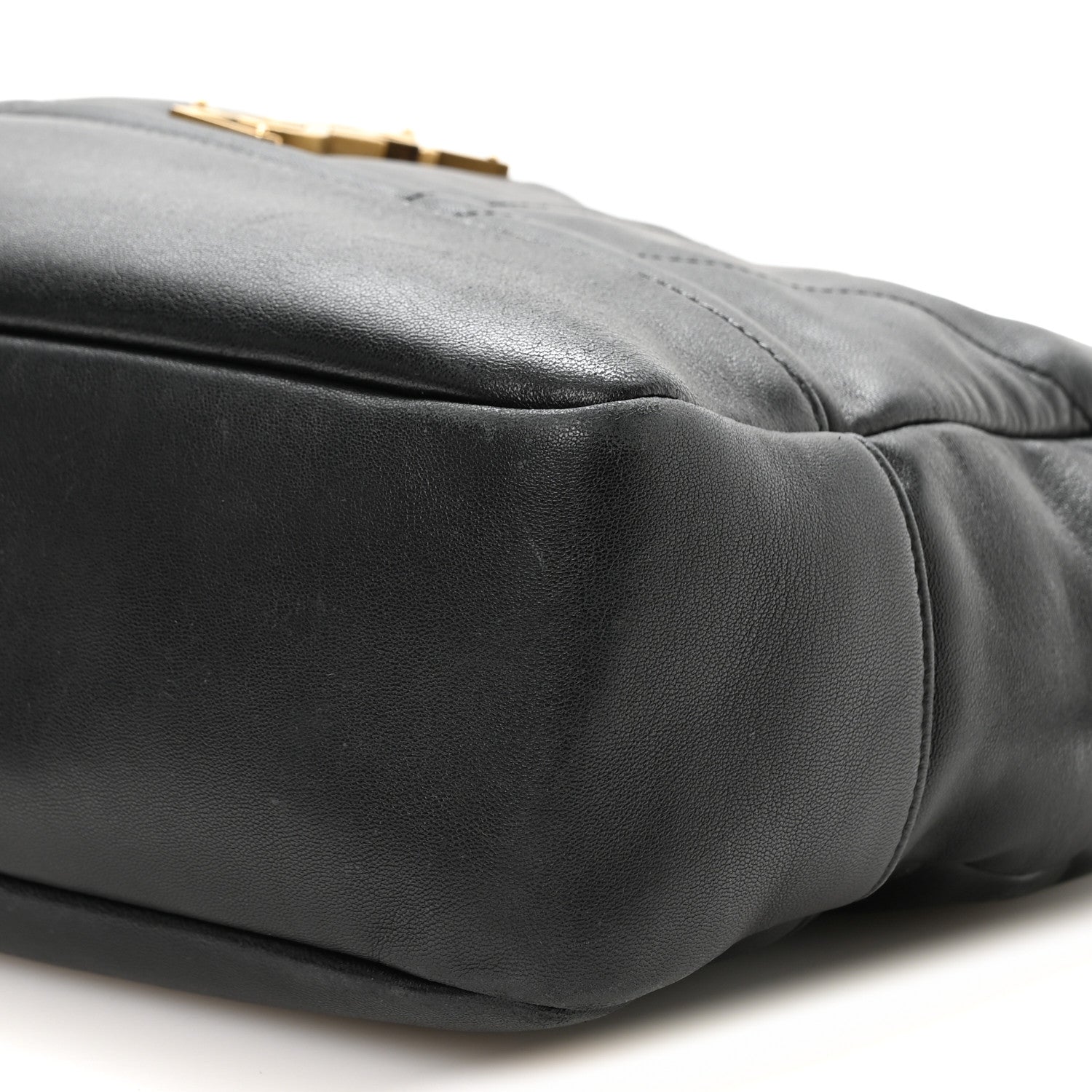 Saint Laurent Lambskin Small Jamie Shopping Tote Black 11 of 12