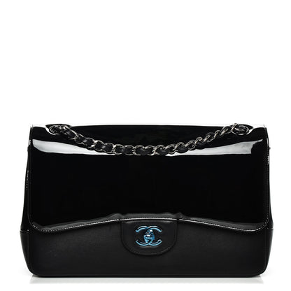 Chanel Patent Calfskin Jumbo Classic Pure Double Flap Black 1 of 7