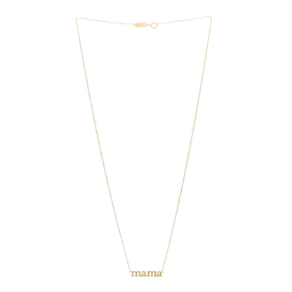 Jennifer Meyer 18K Yellow Gold Mama Necklace 3 of 4