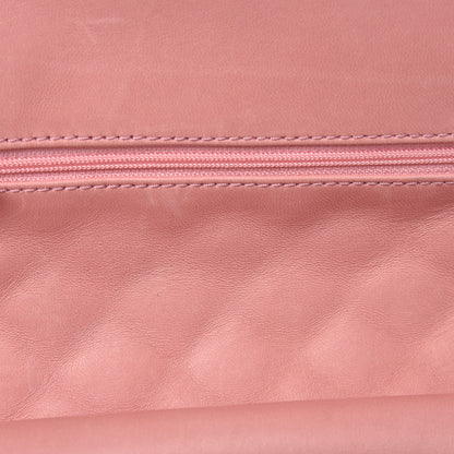 Chanel Lambskin Quilted Medium Double Flap Pink 10 of 14