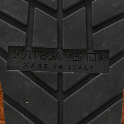 Bottega Veneta Suede Intrecciato Reggie Mules 41 Caramel 7 of 9