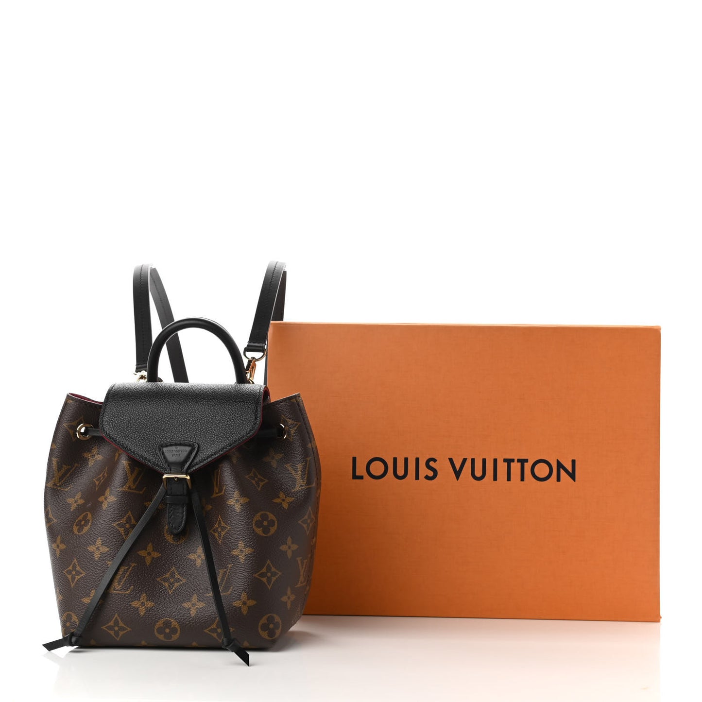 Monogram BB Montsouris NM Backpack Black