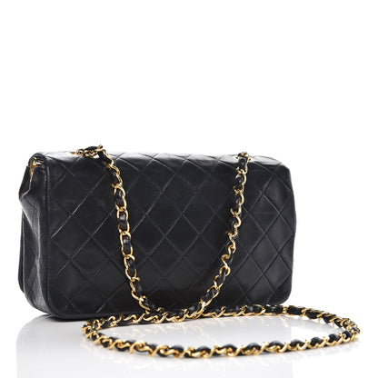 Chanel Lambskin Quilted Small Single Flap Black 3 of 19