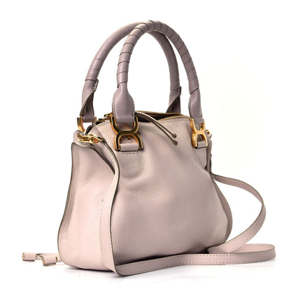 Chloe Calfskin Small Marcie Satchel Blush Nude 2 of 4
