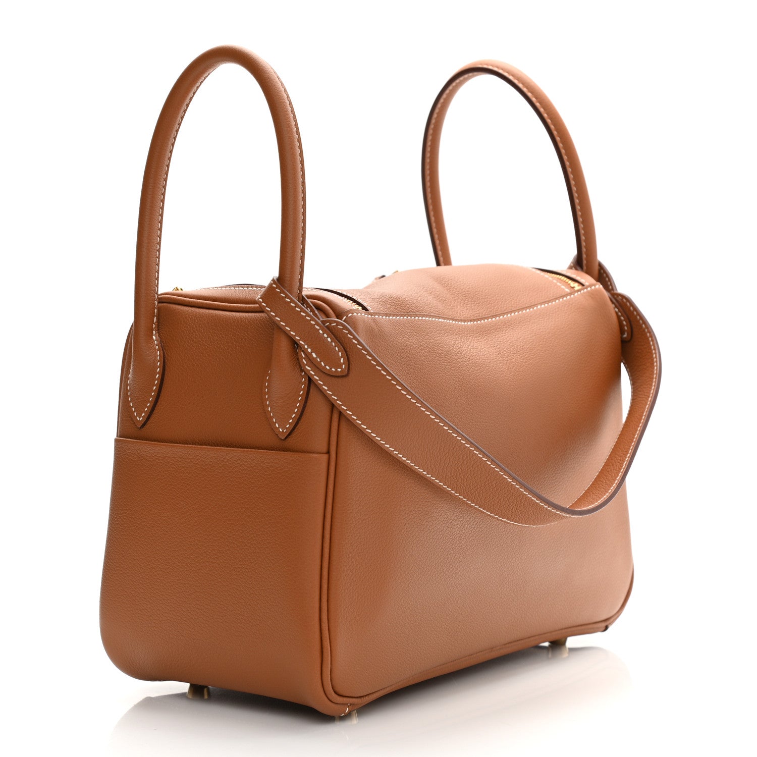 Hermes Evercolor Lindy 26 Gold 3 of 10