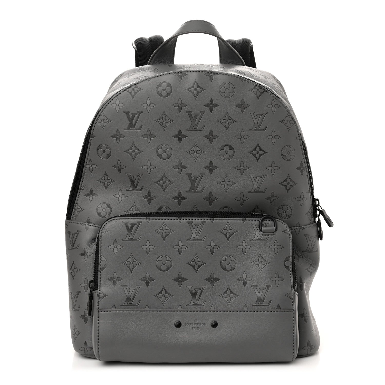 Louis Vuitton Calfskin Monogram Racer Backpack Grey 1 of 9