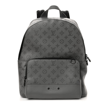 Louis Vuitton Calfskin Monogram Racer Backpack Grey 1 of 9