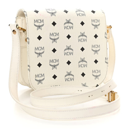 MCM Visetos Small Patricia Crossbody Bag White 2 of 11