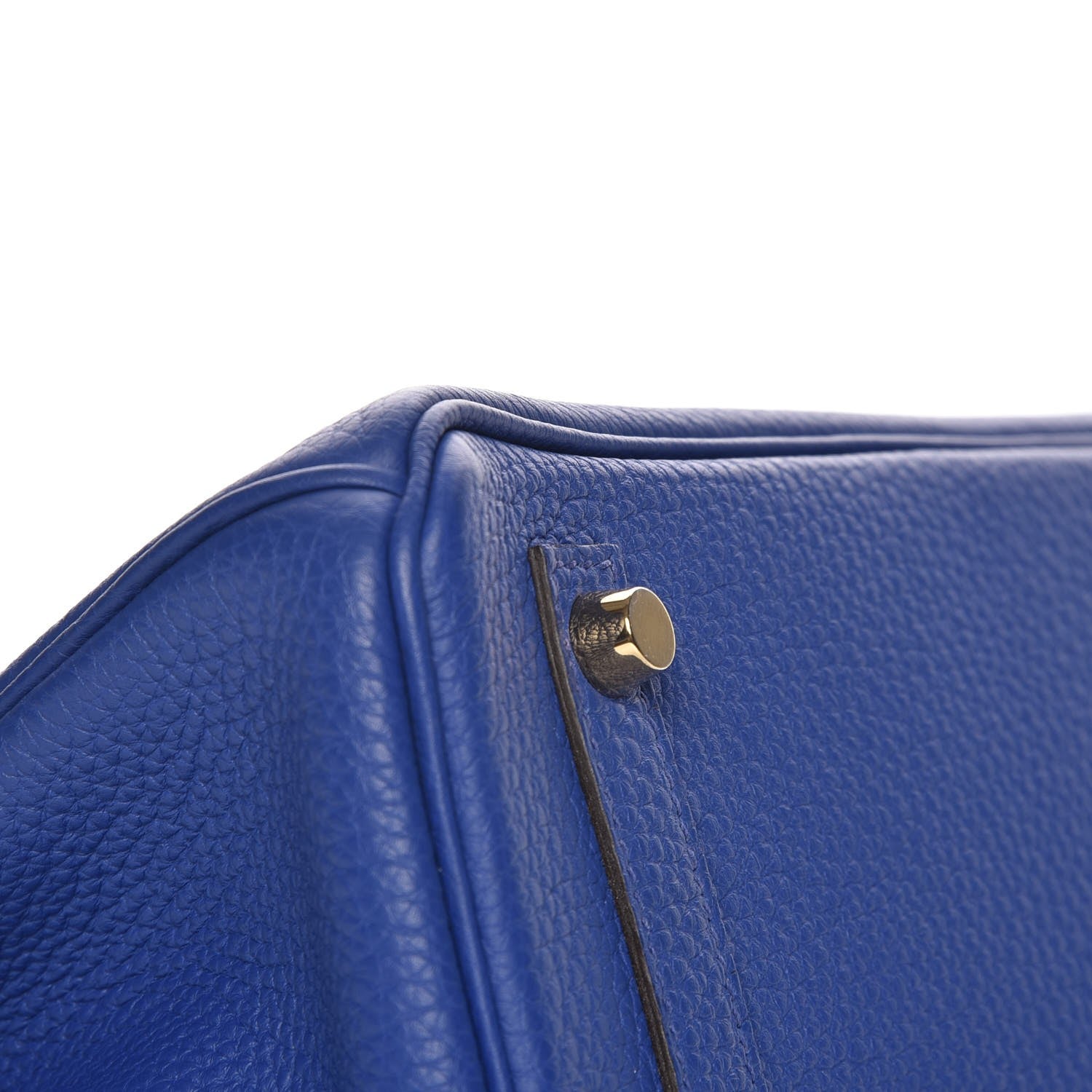 Hermes Togo Birkin 30 Bleu Electrique 12 of 34