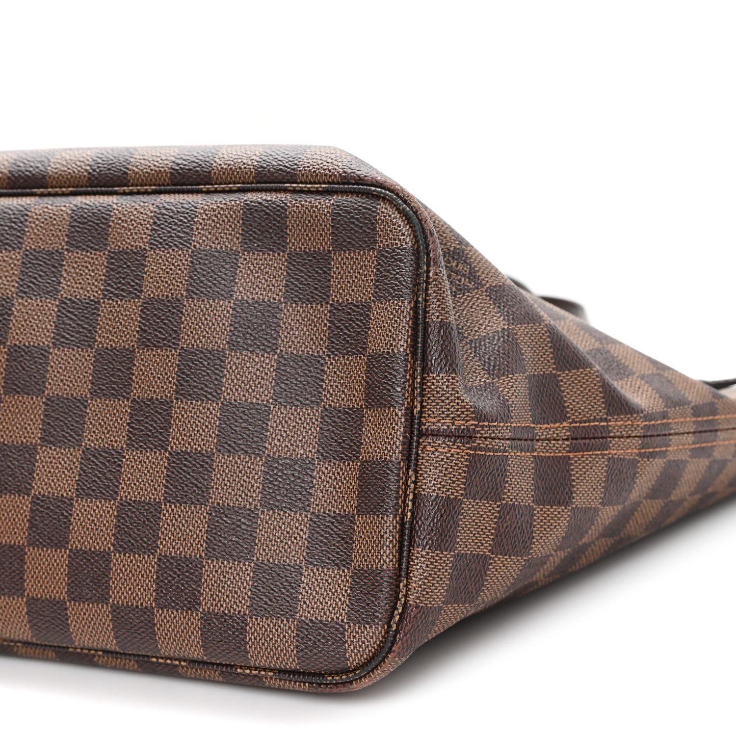 Louis Vuitton Damier Ebene Neo Neverfull MM Rose Ballerine 11 of 13