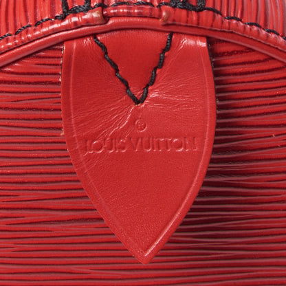Louis Vuitton Epi Speedy 40 Castillan Red 8 of 13