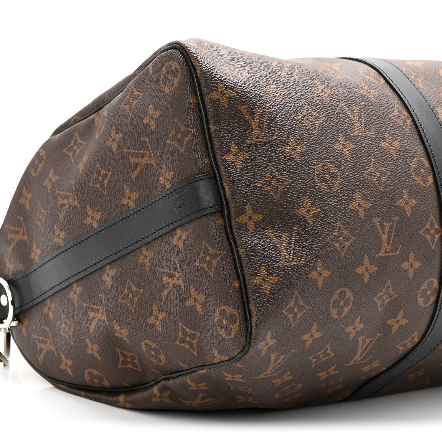 Louis Vuitton Monogram Macassar Keepall Bandouliere 45 16 of 18