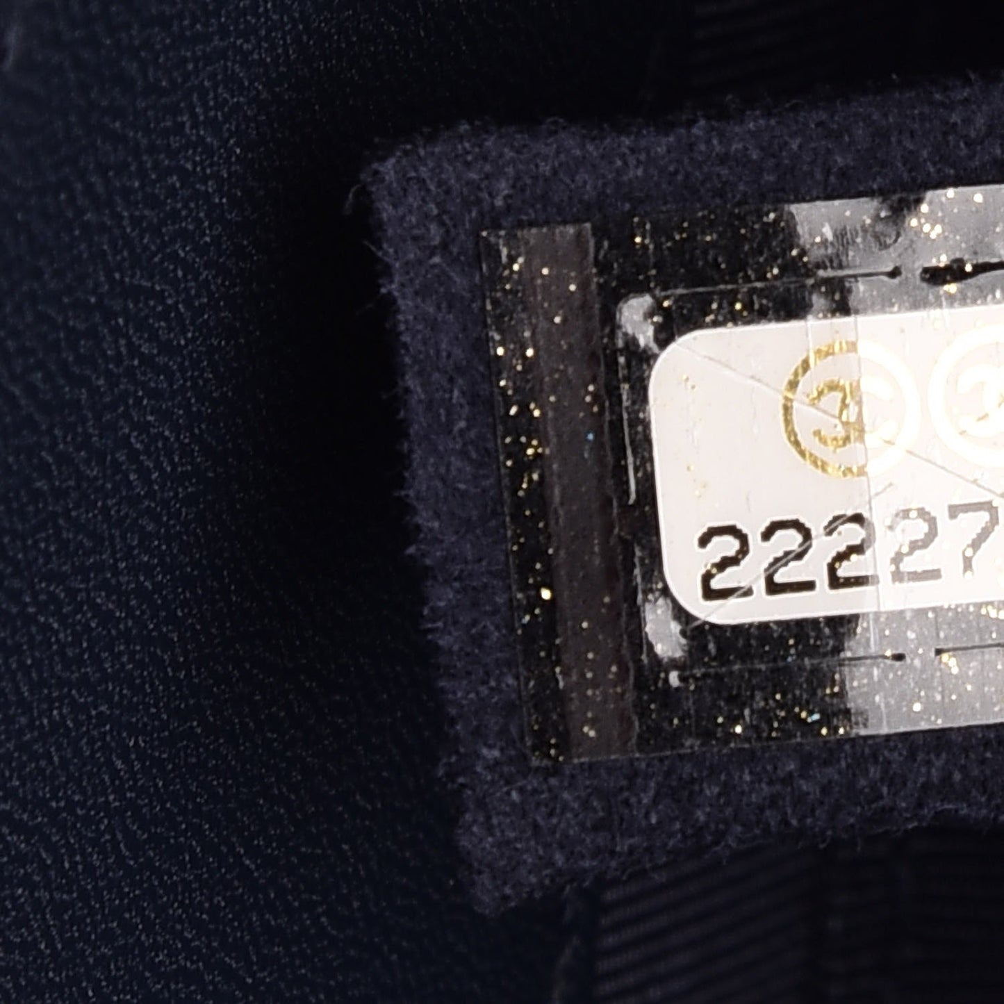 Calfskin Jumbo Tramezzo Flap Navy