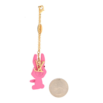 Louis Vuitton Animogram Rabbit Bag Charm Key Holder 2 of 4