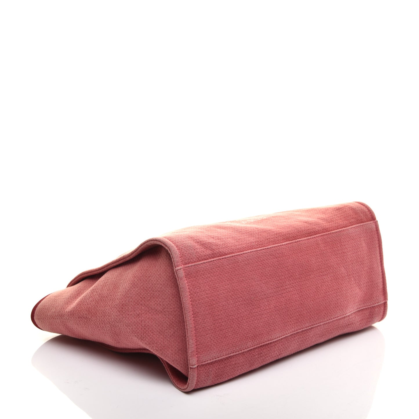 Canvas Large Deauville Tote Red