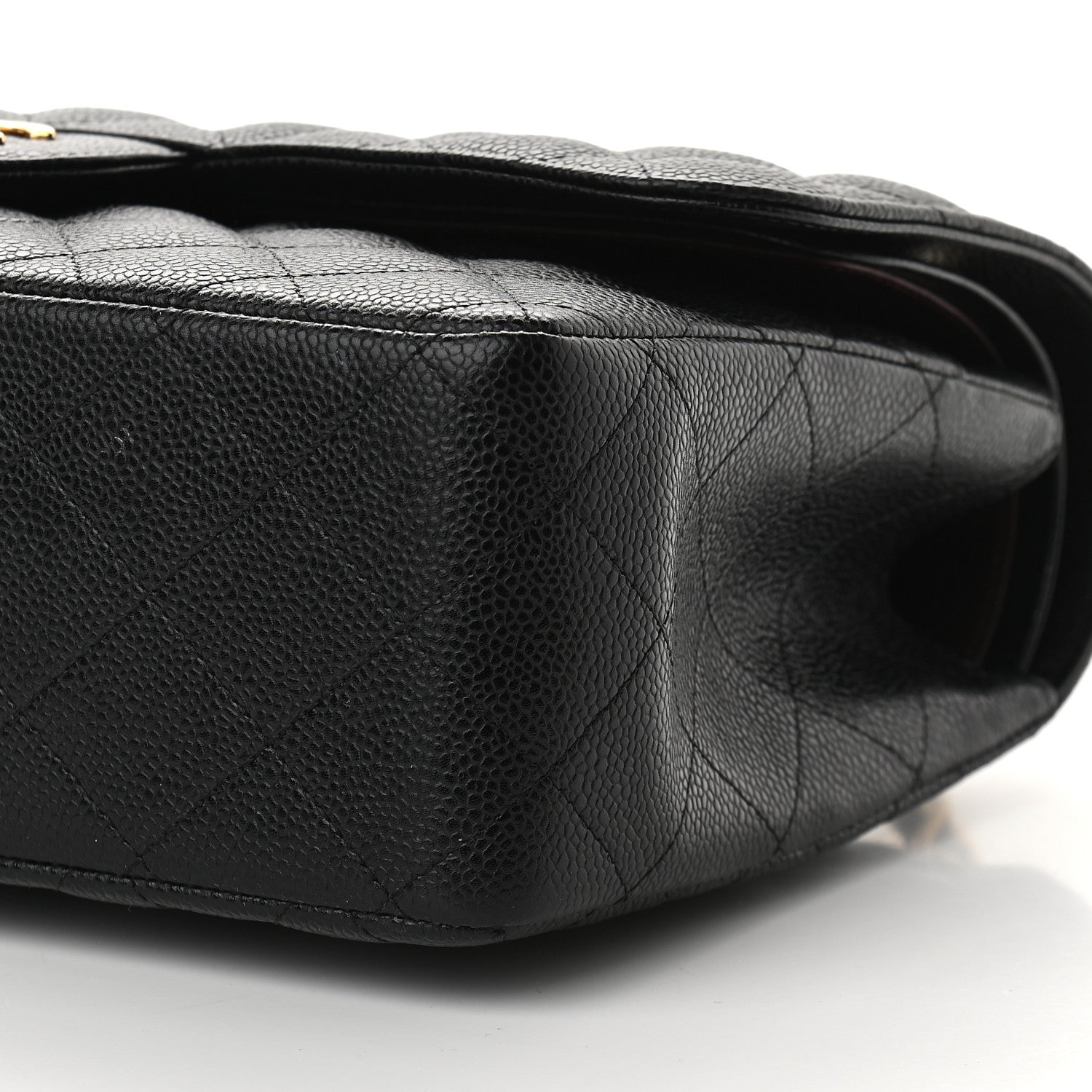 Chanel Caviar Quilted Jumbo Double Flap Black 8 of 8