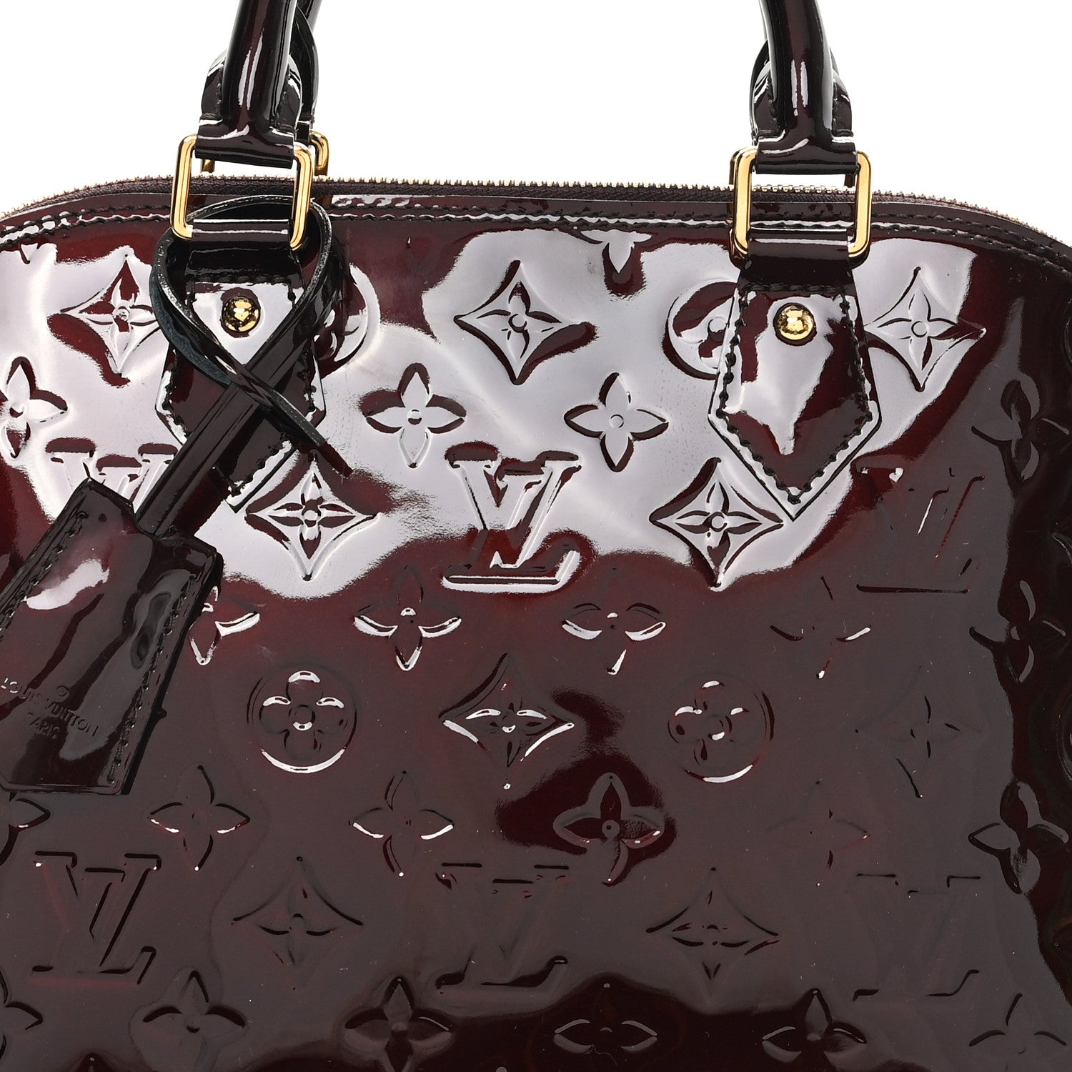 Louis Vuitton Vernis Alma PM Amarante 7 of 11