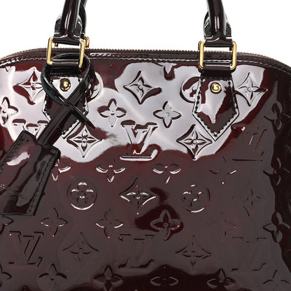 Louis Vuitton Vernis Alma PM Amarante 7 of 11