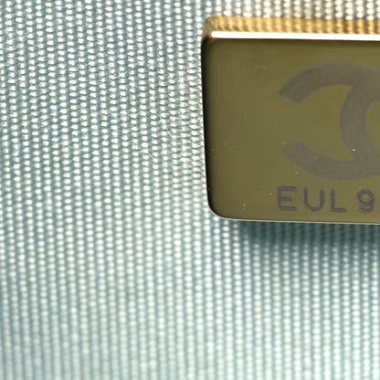 Chanel Lambskin Quilted Chanel 19 Wallet On Chain WOC Light Blue 8 of 16