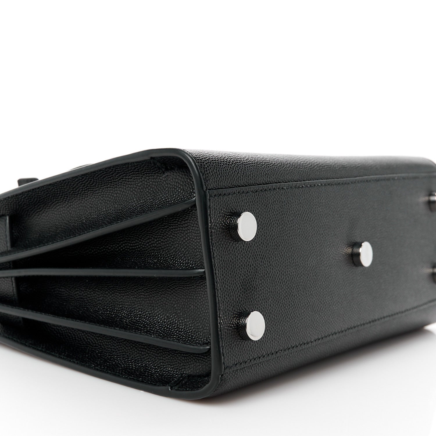 Saint Laurent Grain de Poudre Nano Sac De Jour Black 10 of 12