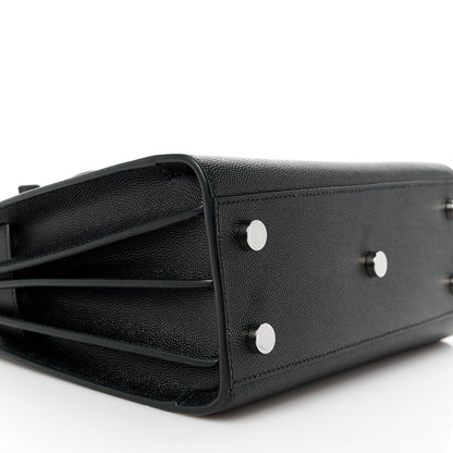 Saint Laurent Grain de Poudre Nano Sac De Jour Black 10 of 12