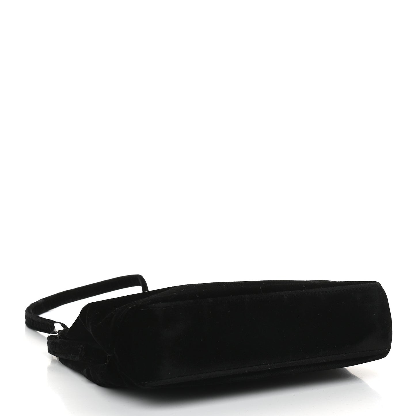 Velvet Shoulder Bag Black