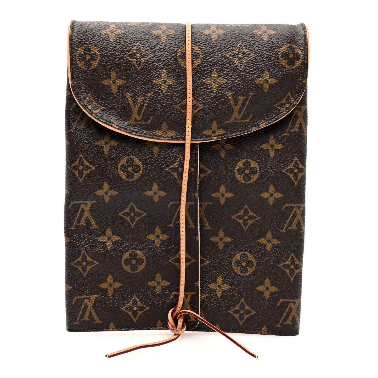 Monogram Jewelry Roll Pouch