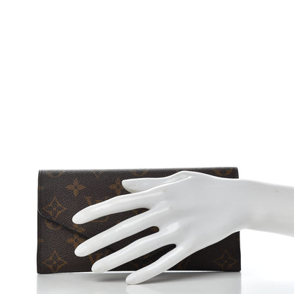 Louis Vuitton Monogram Josephine Wallet Rose Ballerine 2 of 7