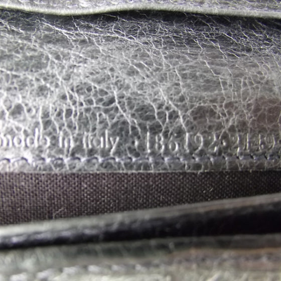 Balenciaga Agneau Compagnon Wallet GSH Anthracite 6 of 6