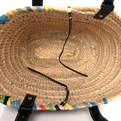 Loewe Raffia Basket Tote Bag Natural Multicolor 5 of 15