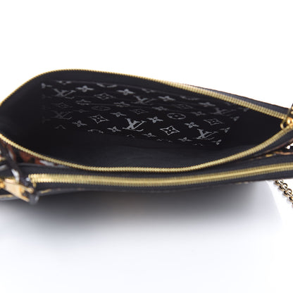 Louis Vuitton Monogram Giant Jungle Pochette Double Zip Black 6 of 10