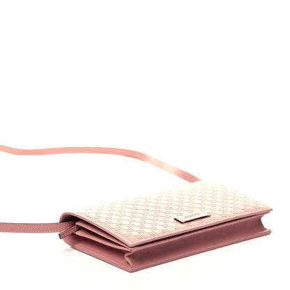 Gucci Microguccissima Crossbody Wallet Soft Pink 4 of 8