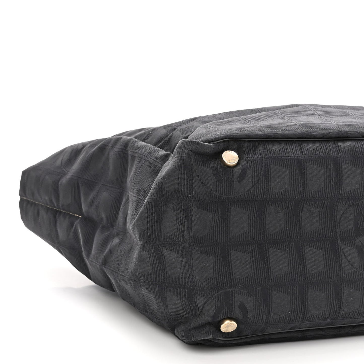 Nylon Medium Travel Tote Black